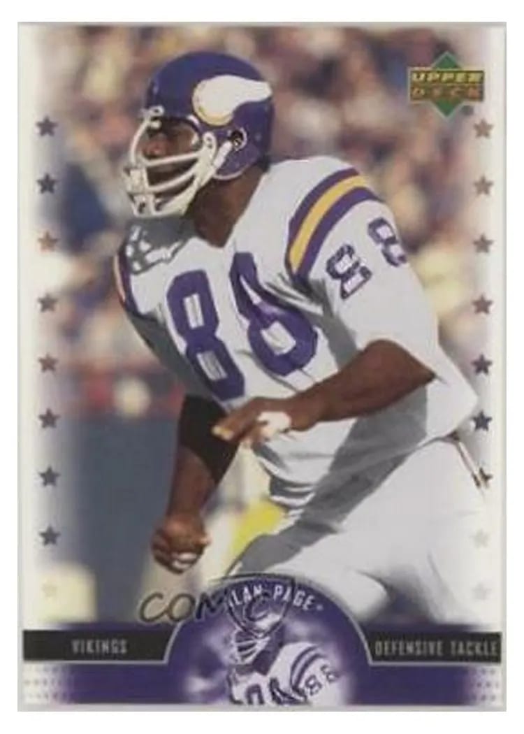 2005 Upper Deck Legends Alan Page #61 card