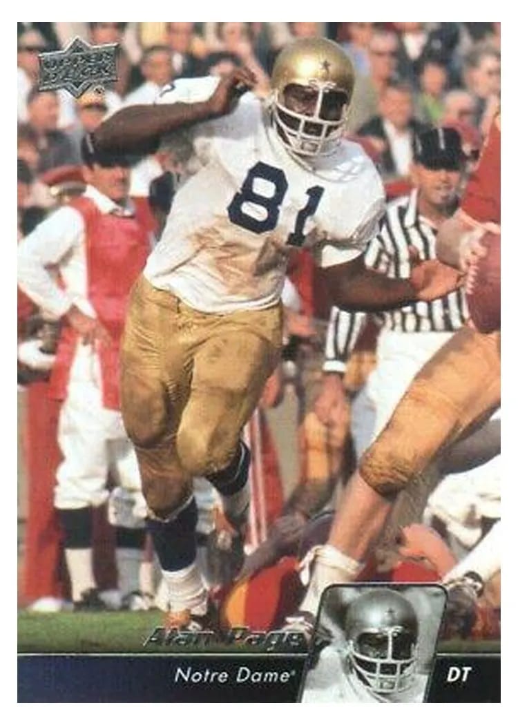 2011 Upper Deck Alan Page #11 card