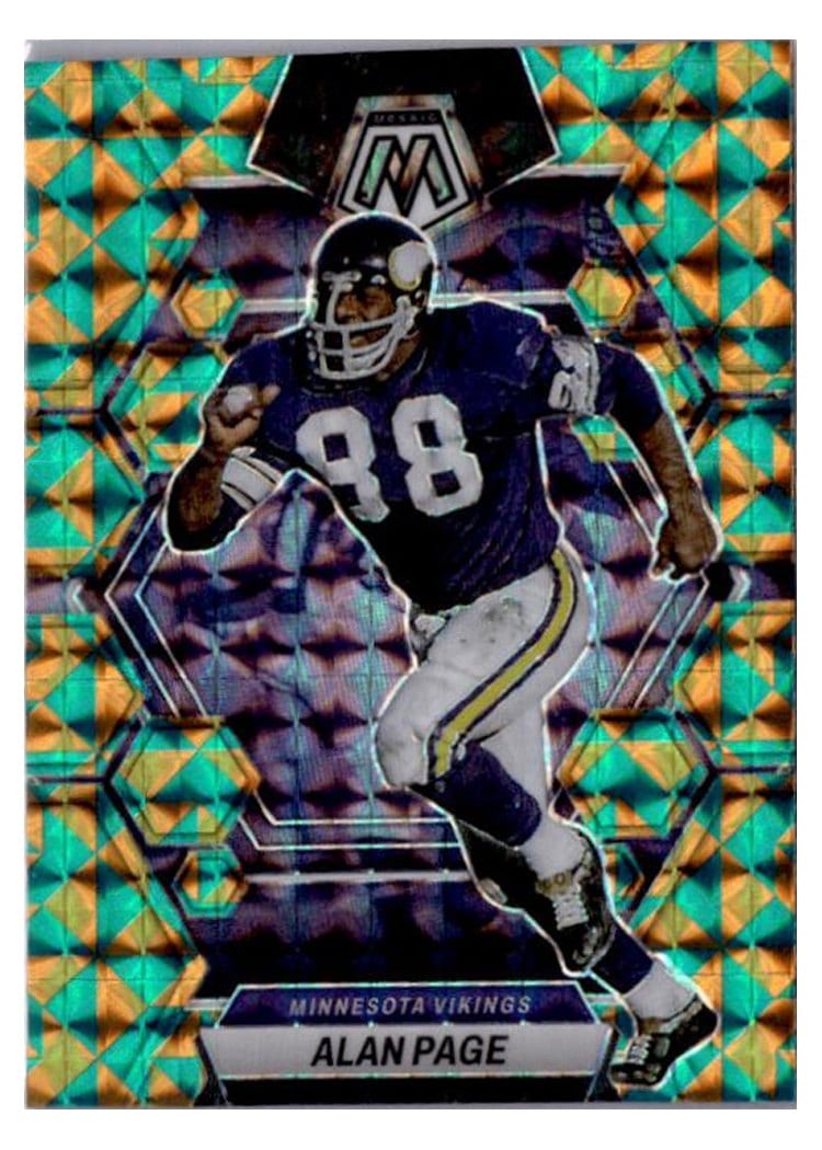 2023 Panini Mosaic Base Set Alan Page #156 card