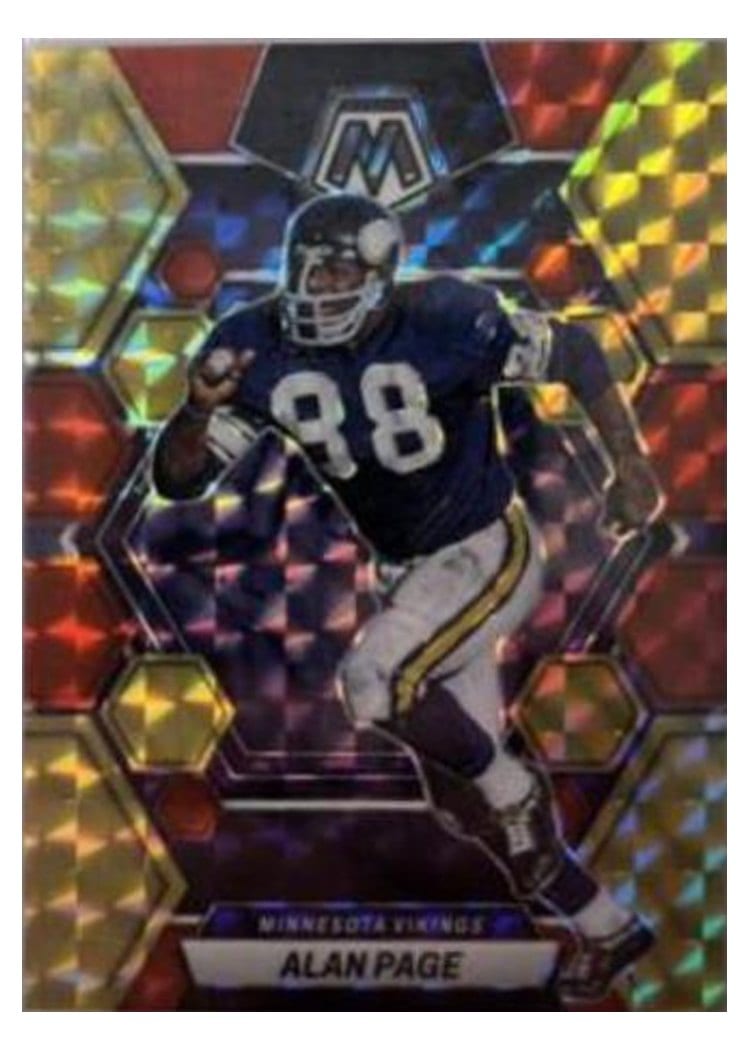 2023 Panini Mosaic Base Set Alan Page #156 card