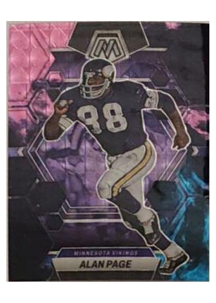 2023 Panini Mosaic Base Set Alan Page #156 card