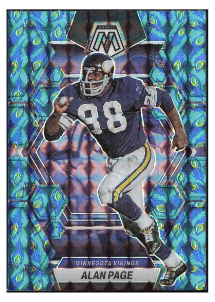 2023 Panini Mosaic Base Set Alan Page #156 card
