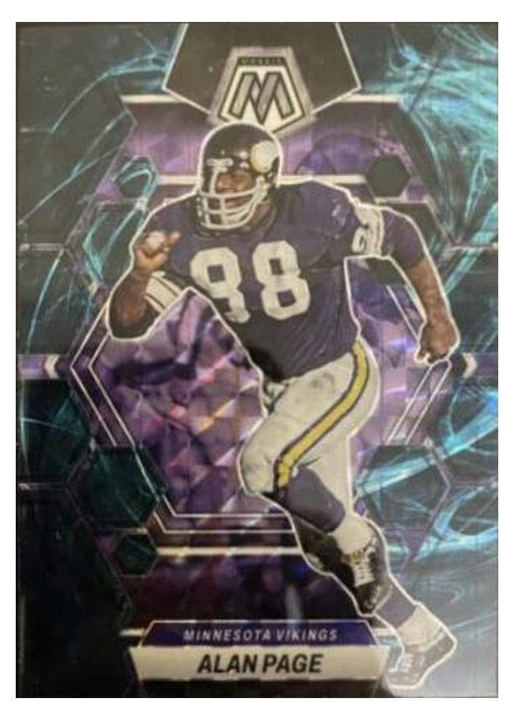 2023 Panini Mosaic Base Set Alan Page Genesis #156 card