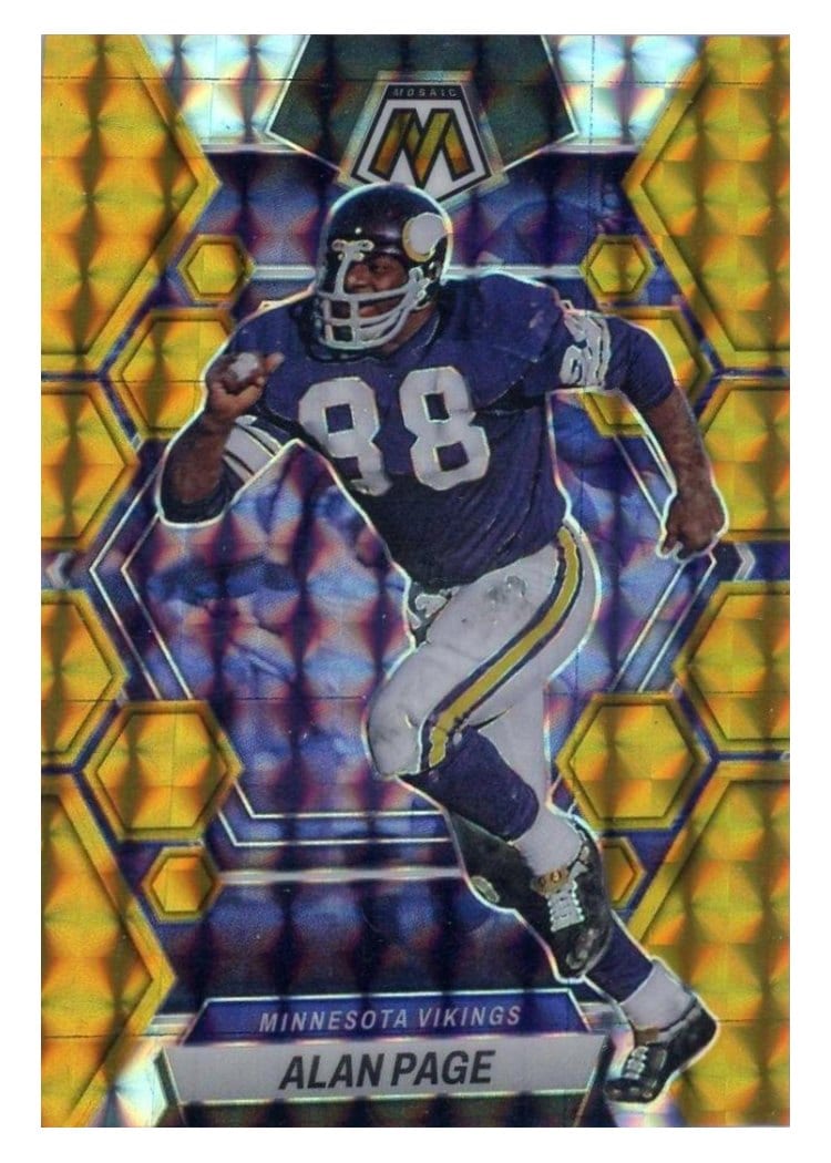 2023 Panini Mosaic Base Set Alan Page #156 card