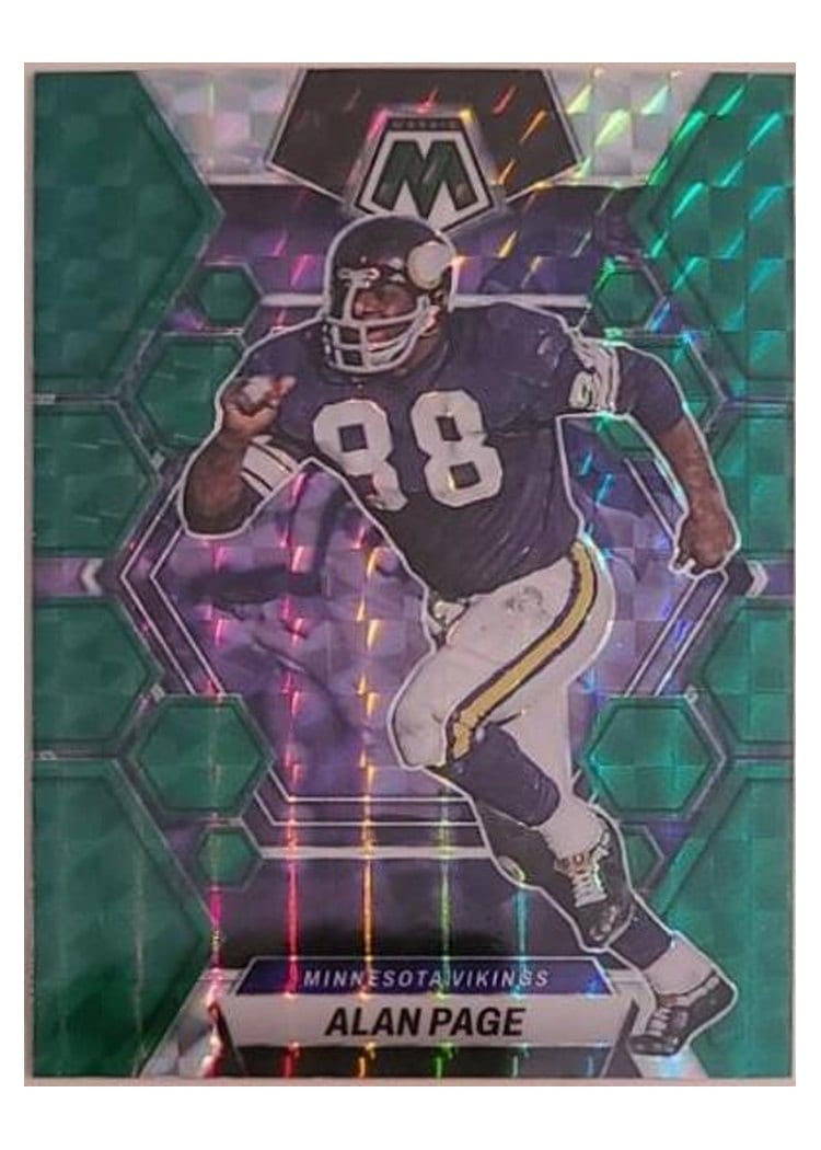 2023 Panini Mosaic Base Set Alan Page #156 card