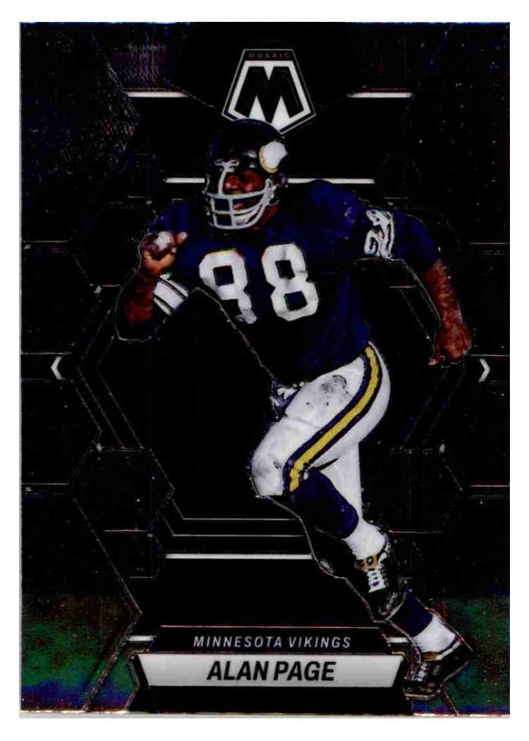 2023 Panini Mosaic Base Set Alan Page #156 card
