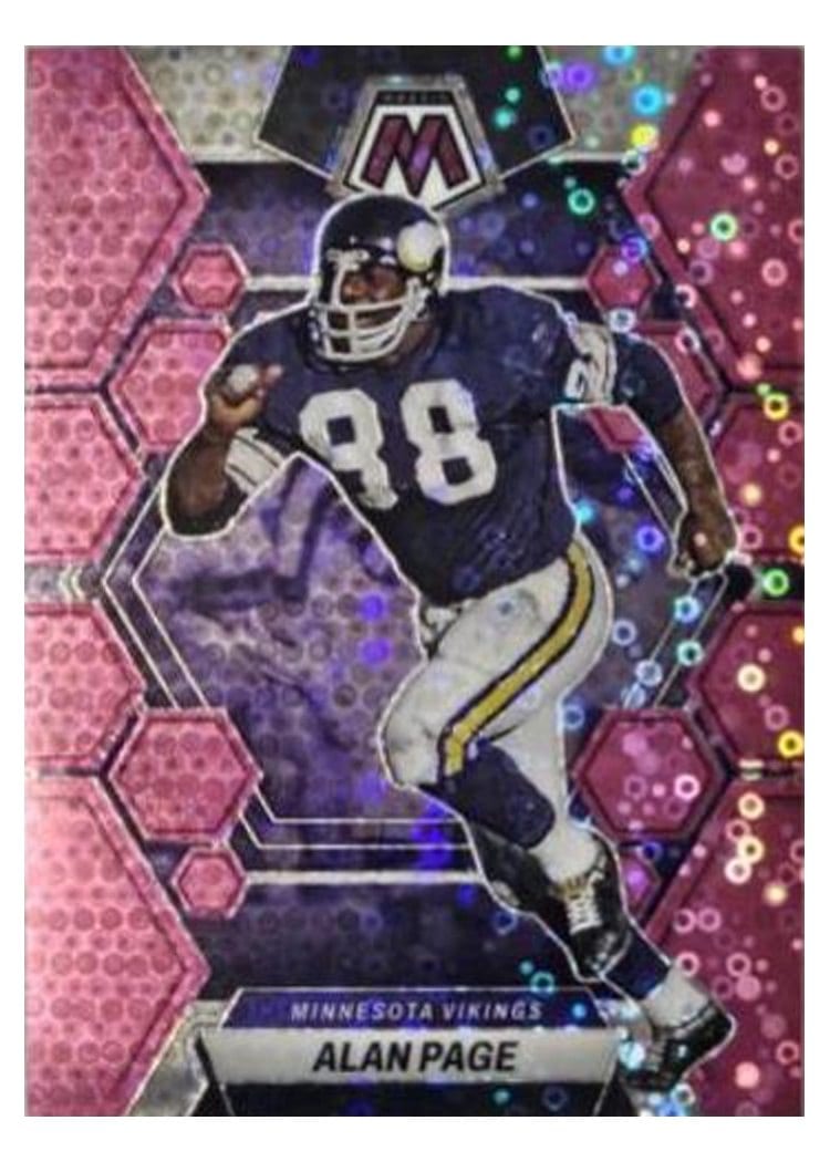 2023 Panini Mosaic Base Set Alan Page #156 card