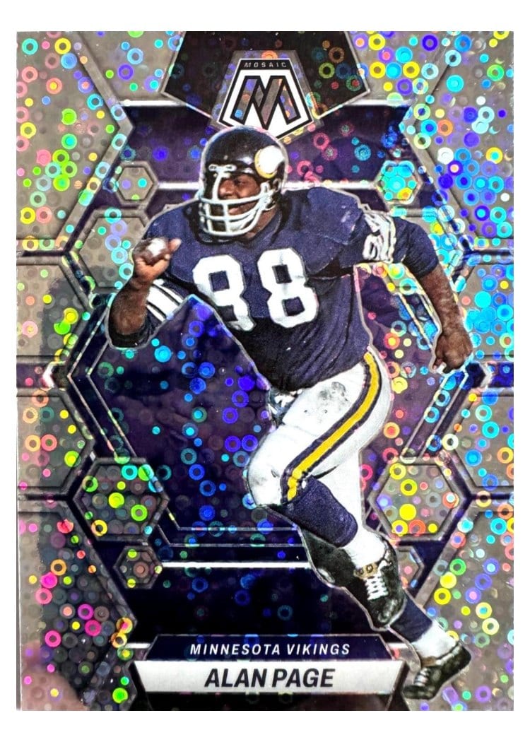 2023 Panini Mosaic Base Set Alan Page #156 card