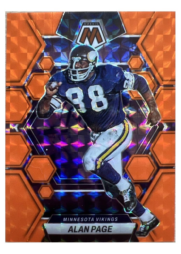 2023 Panini Mosaic Base Set Alan Page #156 card