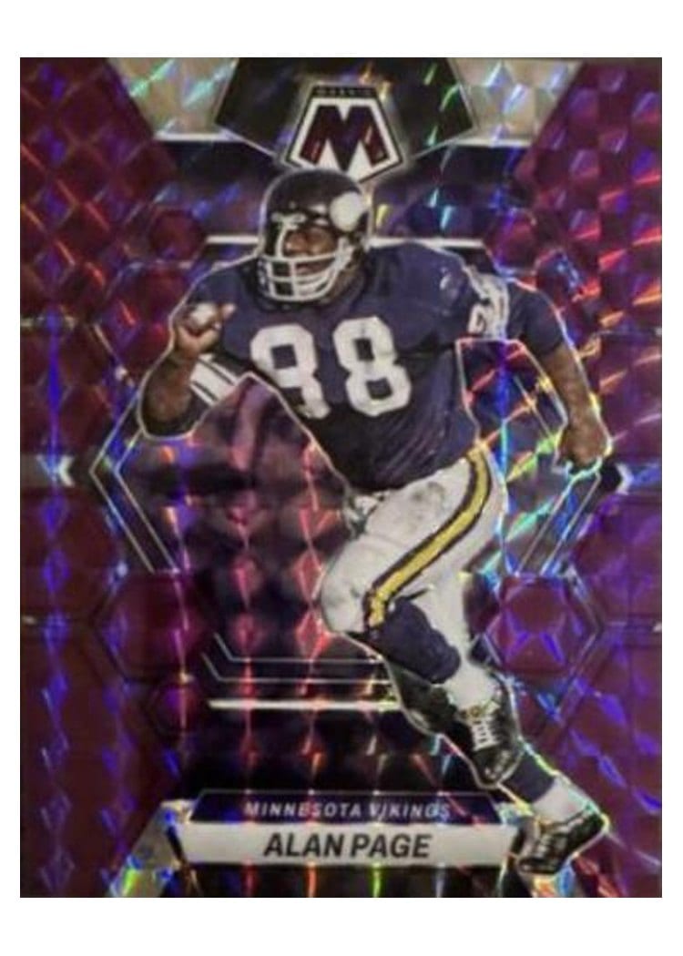 2023 Panini Mosaic Base Set Alan Page #156 card