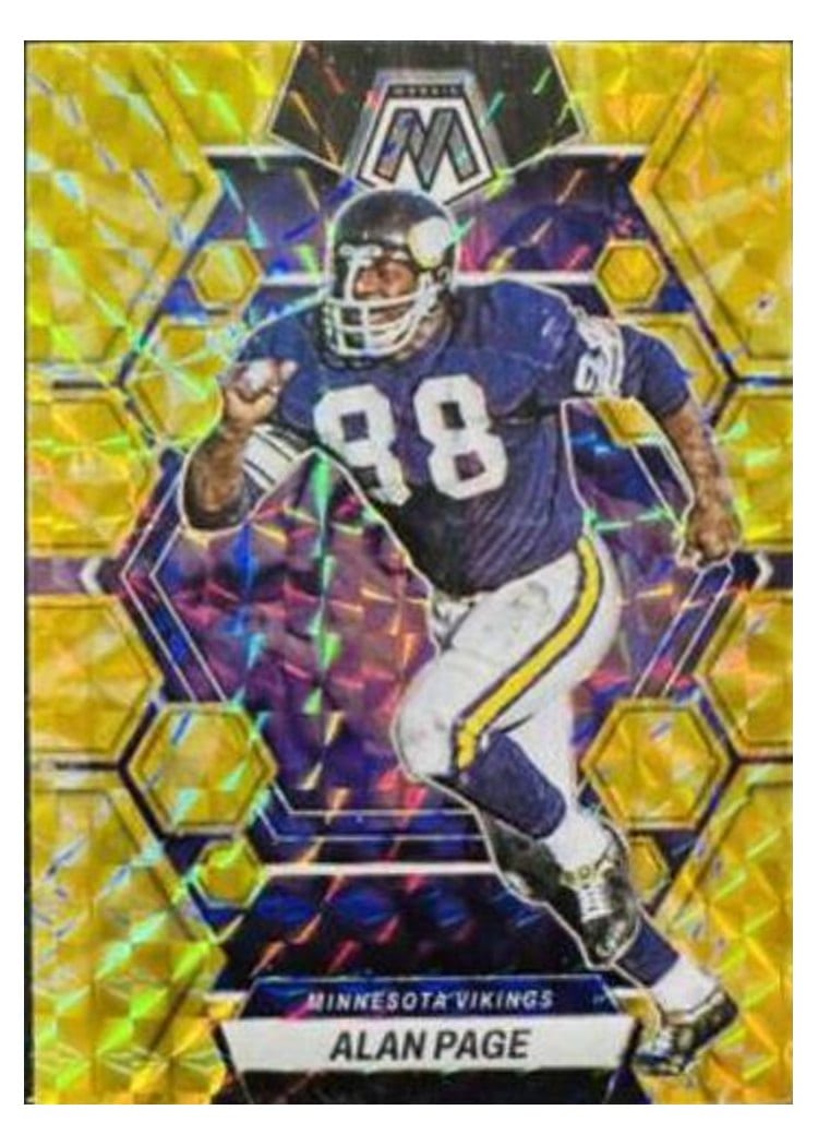 2023 Panini Mosaic Base Set Alan Page #156 card