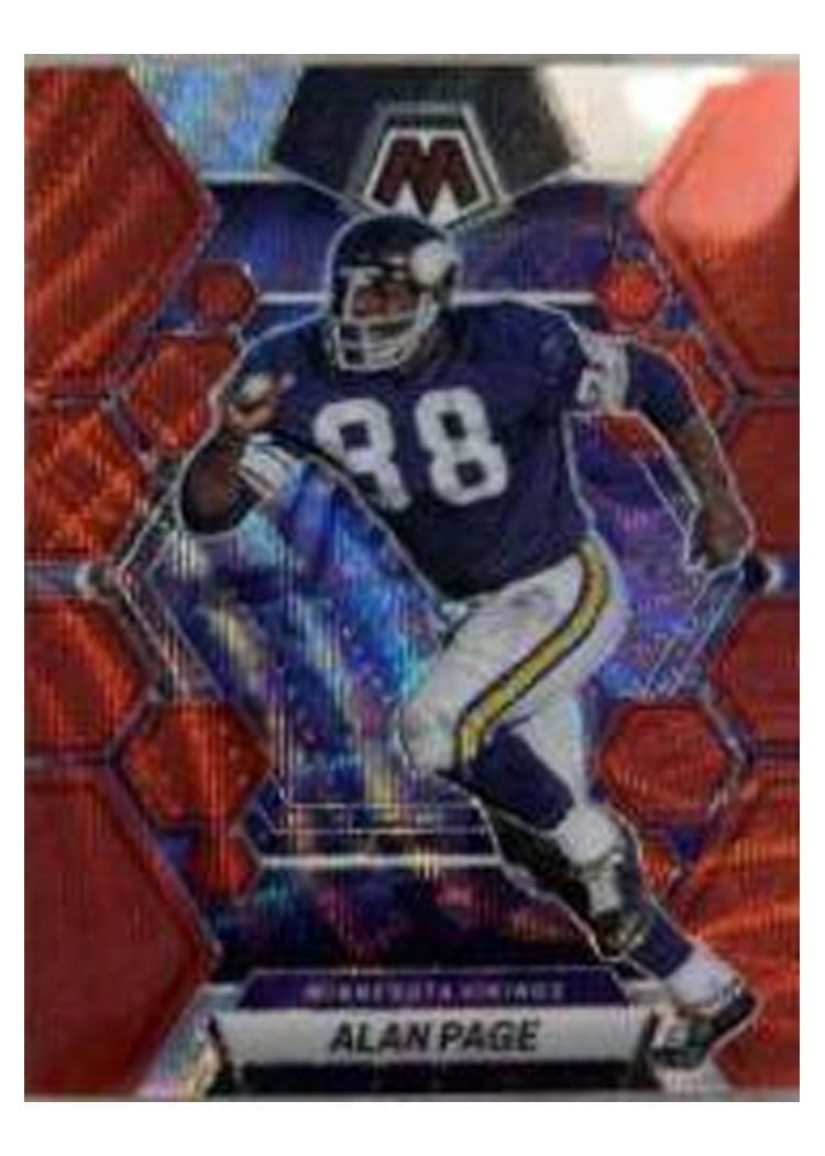 2023 Panini Mosaic Base Set Alan Page #156 card