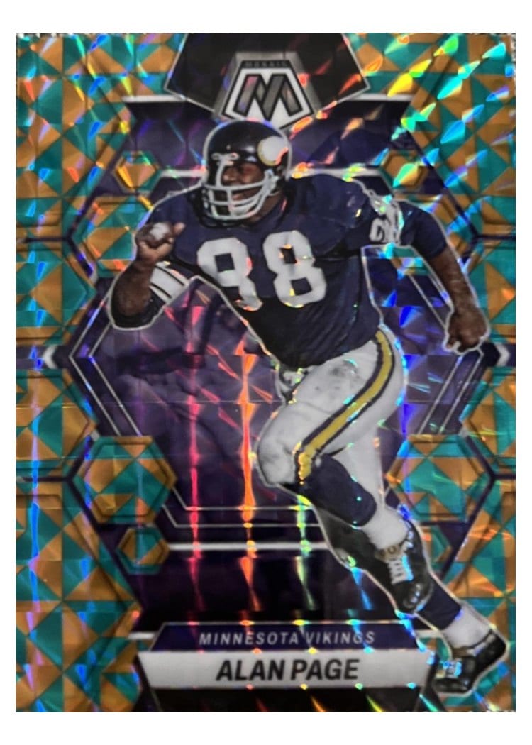 2023 Panini Mosaic Base Set Alan Page #156 card