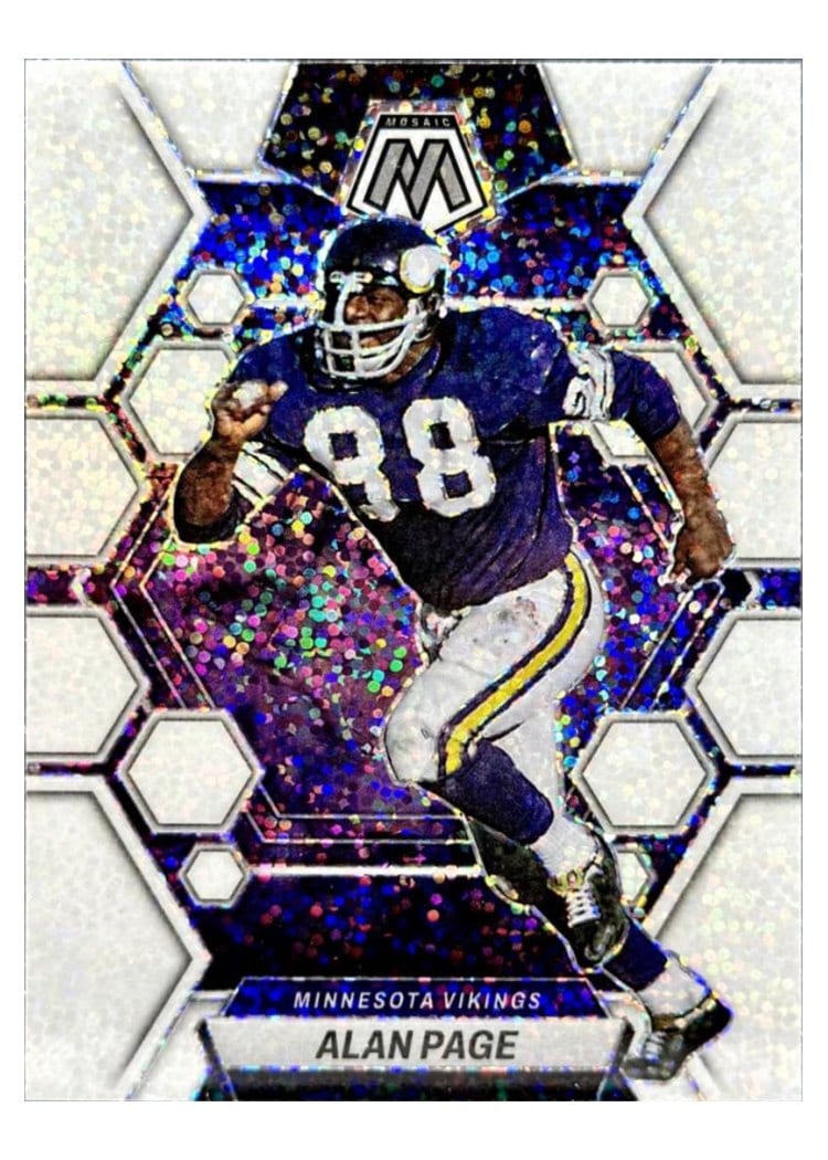 2023 Panini Mosaic Base Set Alan Page #156 card