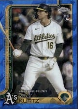 2025 Topps Chrome Update Sapphire Base Set Alan Roden #USC41 card