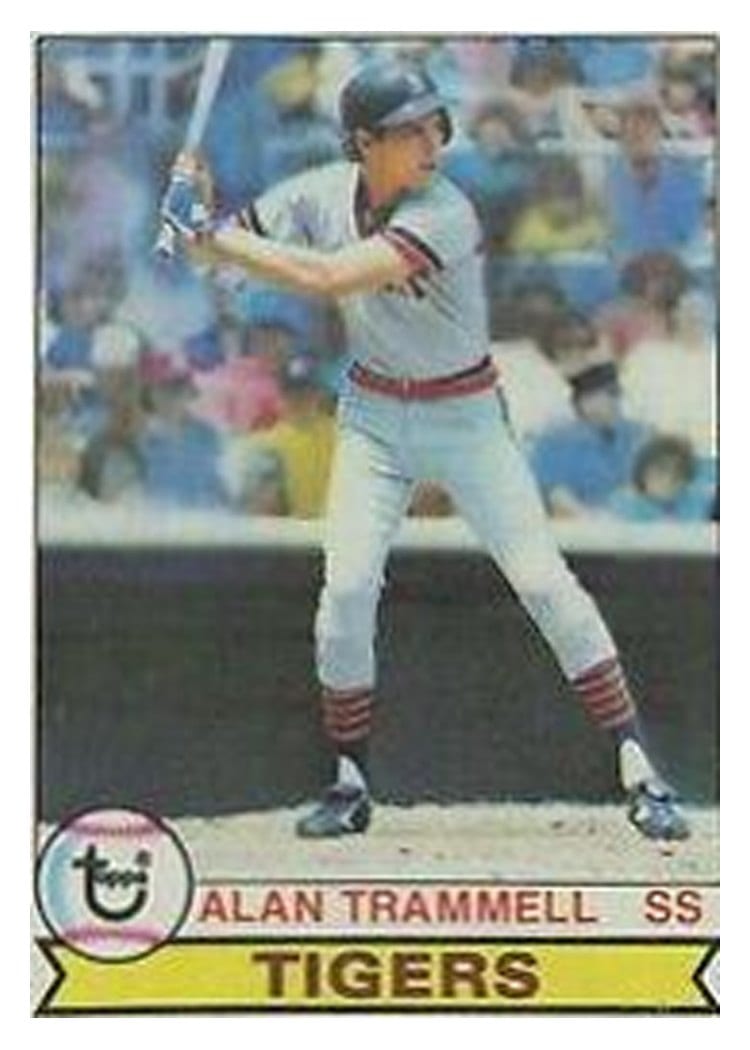 1979 Topps Alan Trammell #358 card