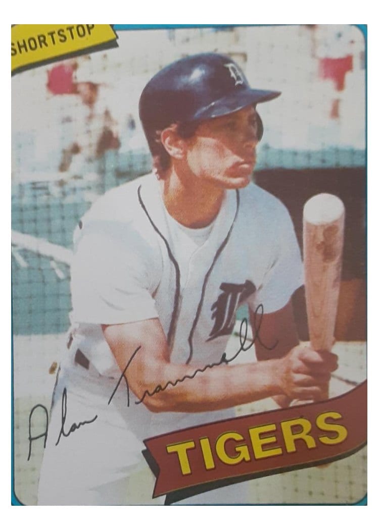 1980 Topps Alan Trammell #232 card