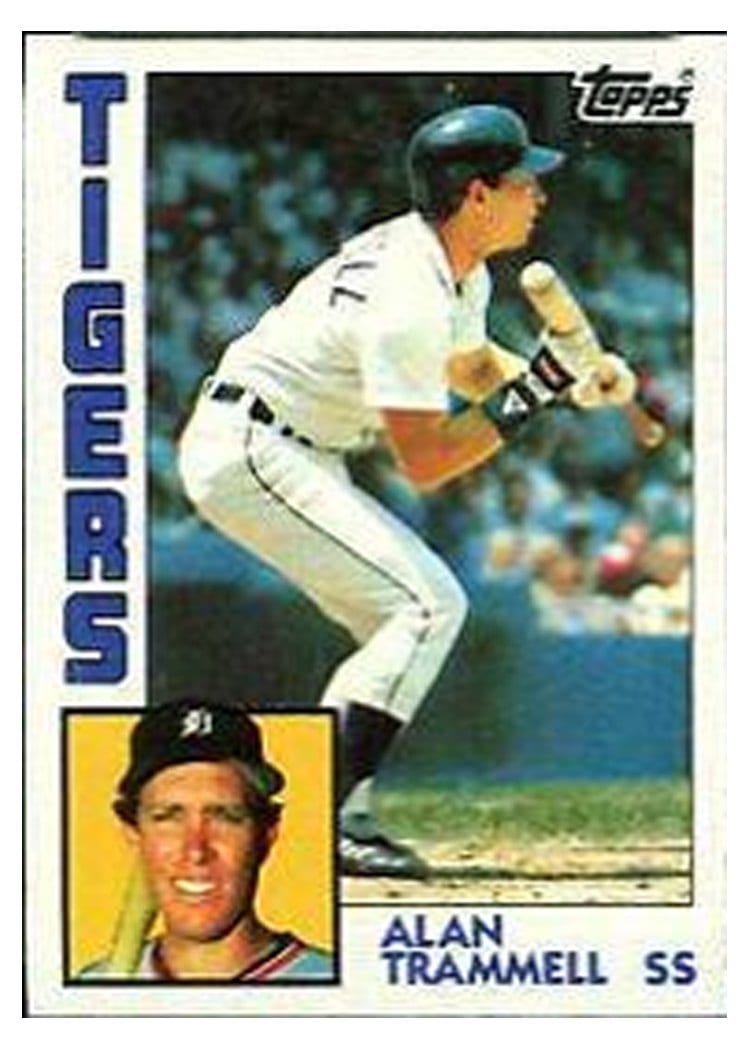 1984 Topps Alan Trammell #510 card