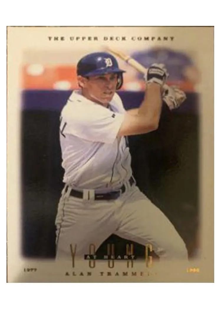 1996 Upper Deck Alan Trammell #106 card
