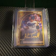 2025 Topps Museum Collection Museum Framed Autographs Alan Trammell #FMA-AT
