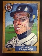 2025 Topps Shoebox Treasures Base Set Alan Trammell #70 card