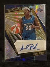 2022 Panini Revolution WNBA Autographs Alana Beard #AG-ABD card