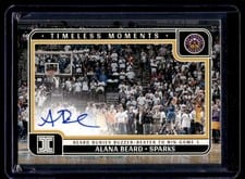 2025 Panini Impeccable WNBA Impeccable Stars Signatures Alana Beard #15 card