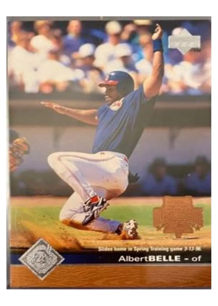 1997 Upper Deck Albert Belle #50 card