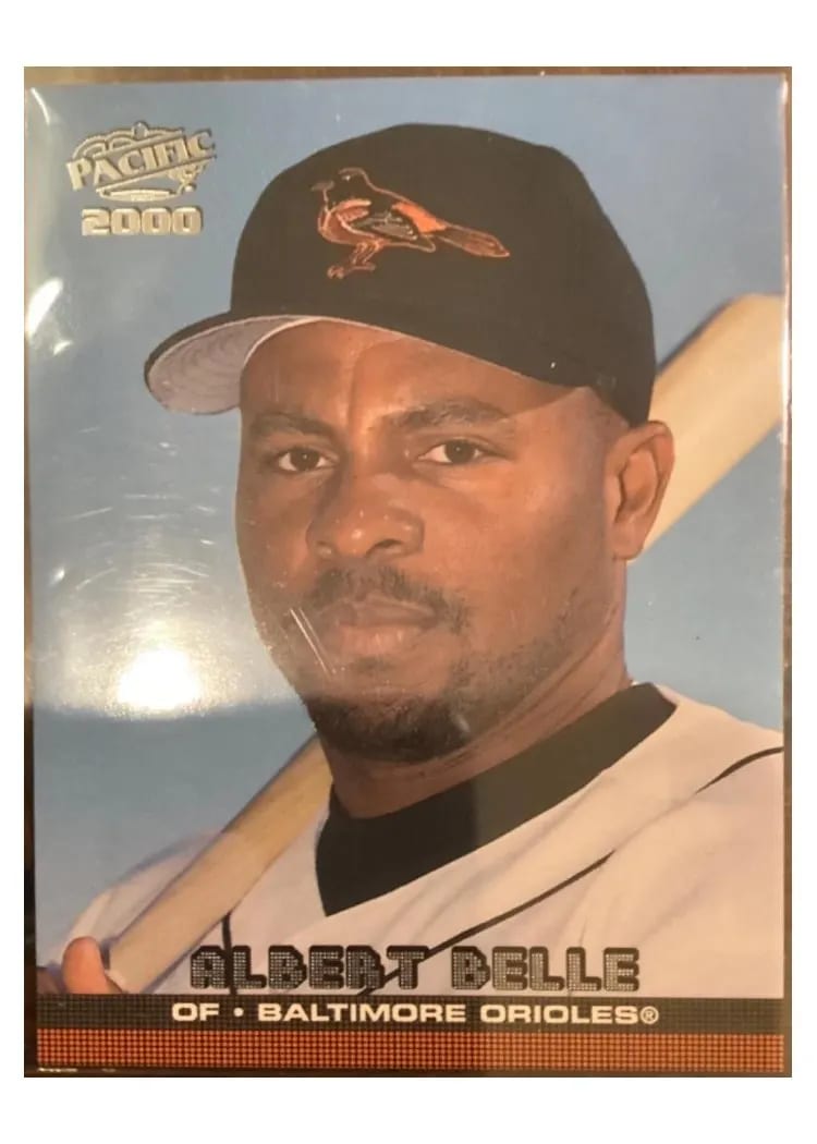 2000 Pacific Albert Belle #49 card
