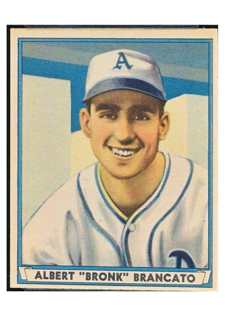 1941 Play Ball Albert Brancato #43 card