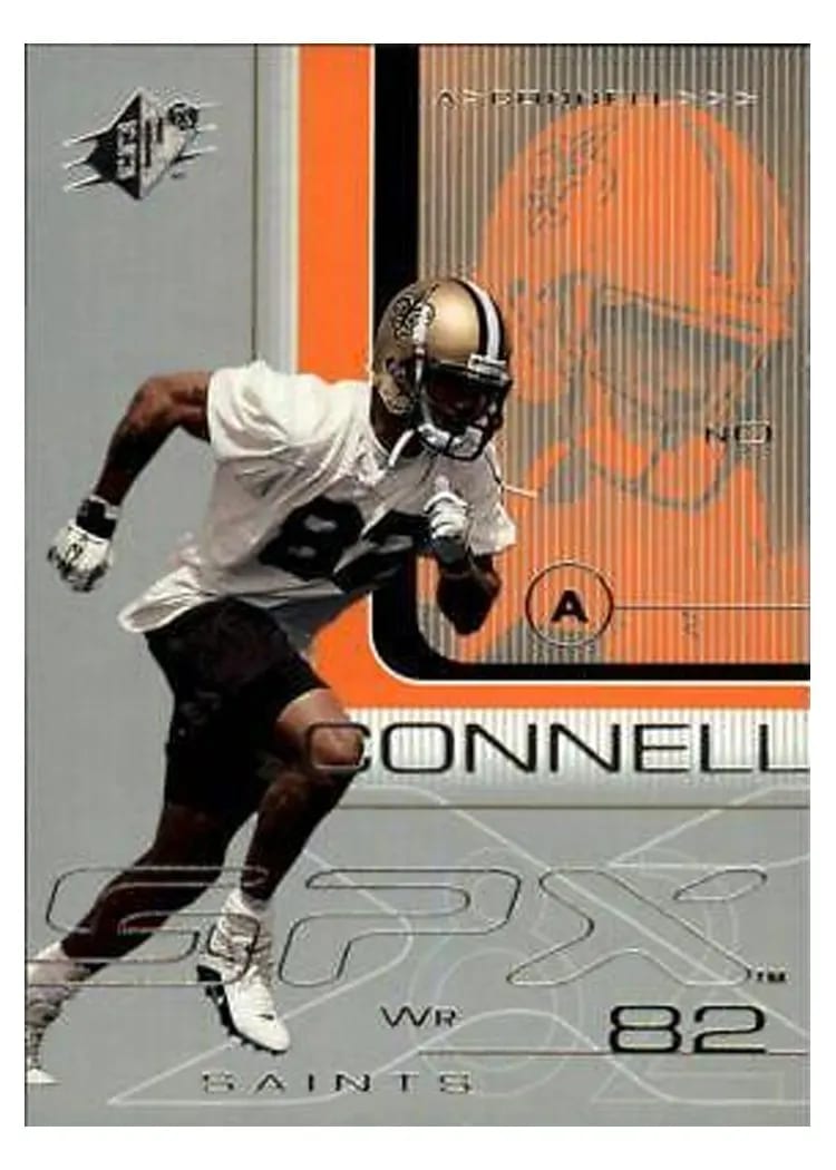 2001 Spx Albert Connell #57 card