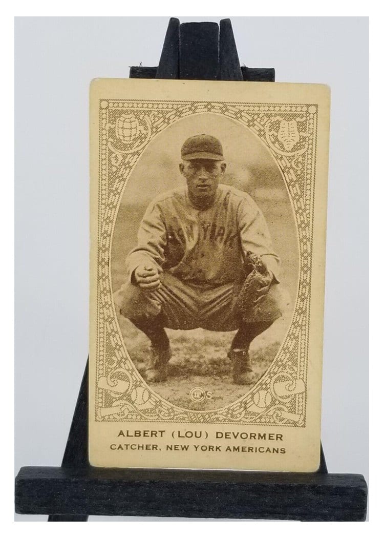 1922 E120 American Caramel Albert Devormer card