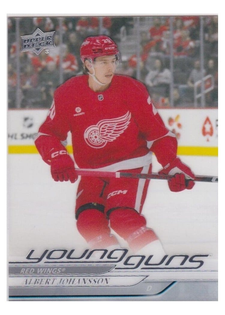2024-25 Upper Deck Base Set Albert Johansson #475 card