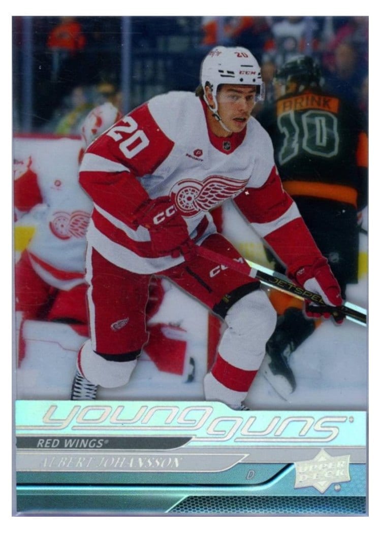 2024-25 Upper Deck Base Set Albert Johansson #475 card