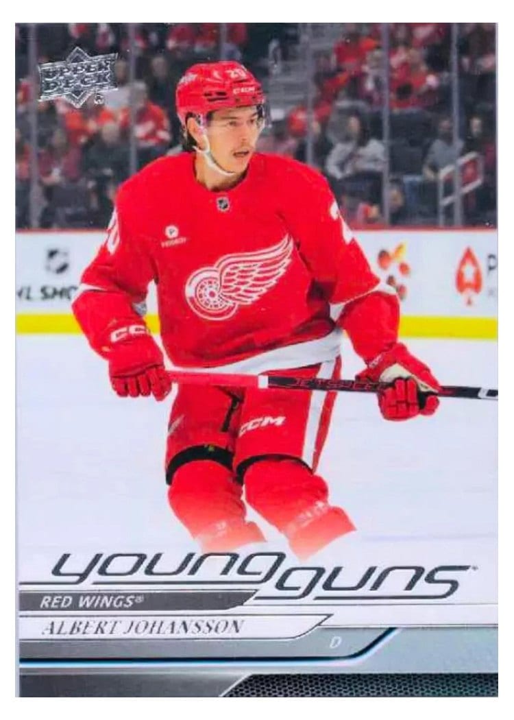 2024-25 Upper Deck Base Set Albert Johansson #475 card