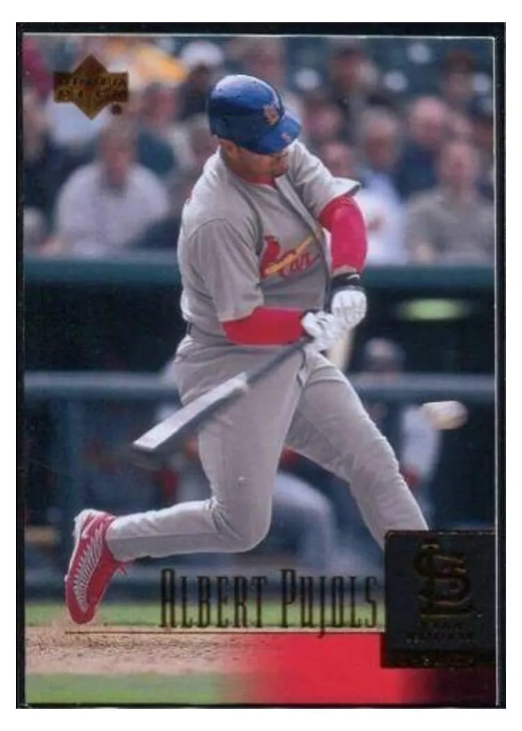 2001 Upper Deck Albert Pujols #295 card