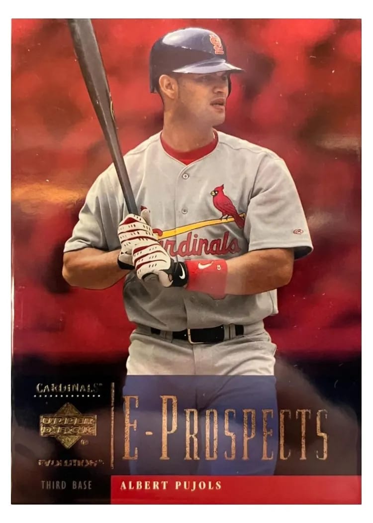 2001 Upper Deck Evolution Albert Pujols #92 card