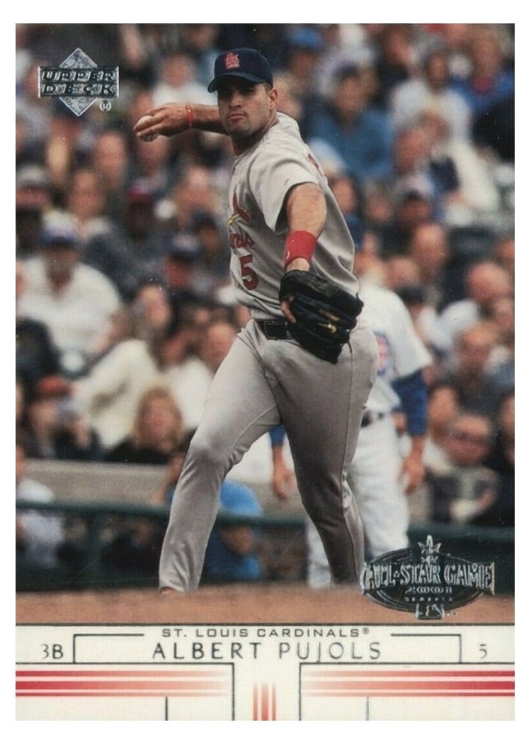 2002 Upper Deck Base Set Albert Pujols #293 card