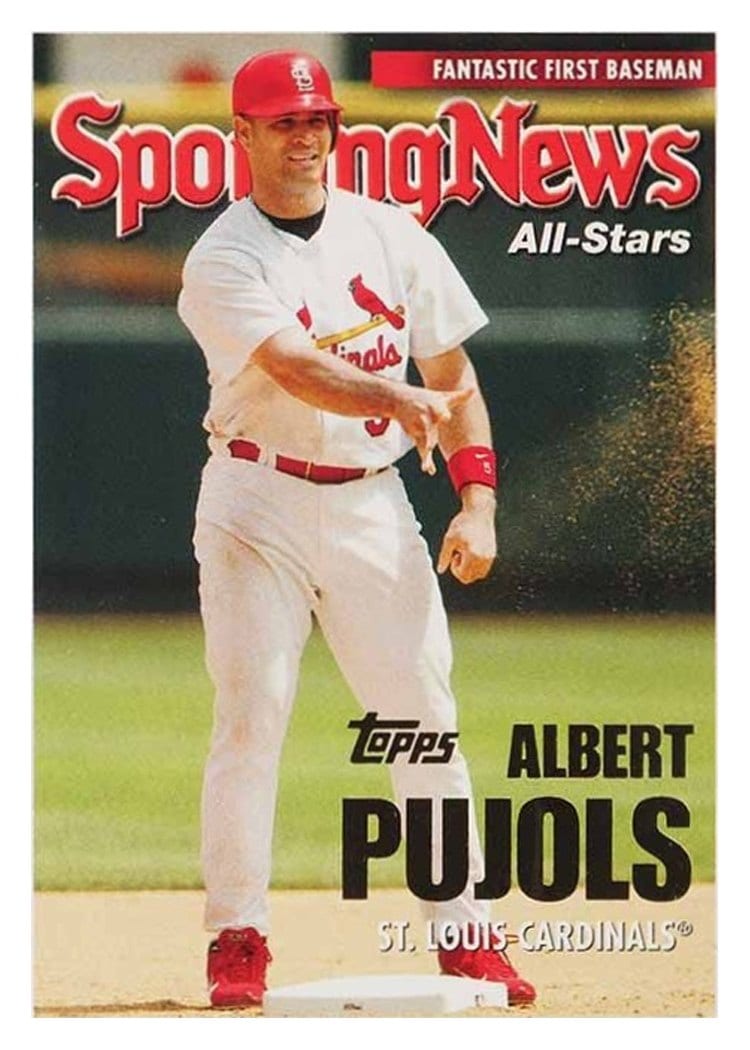 2005 Topps Base Set Albert Pujols #719 card
