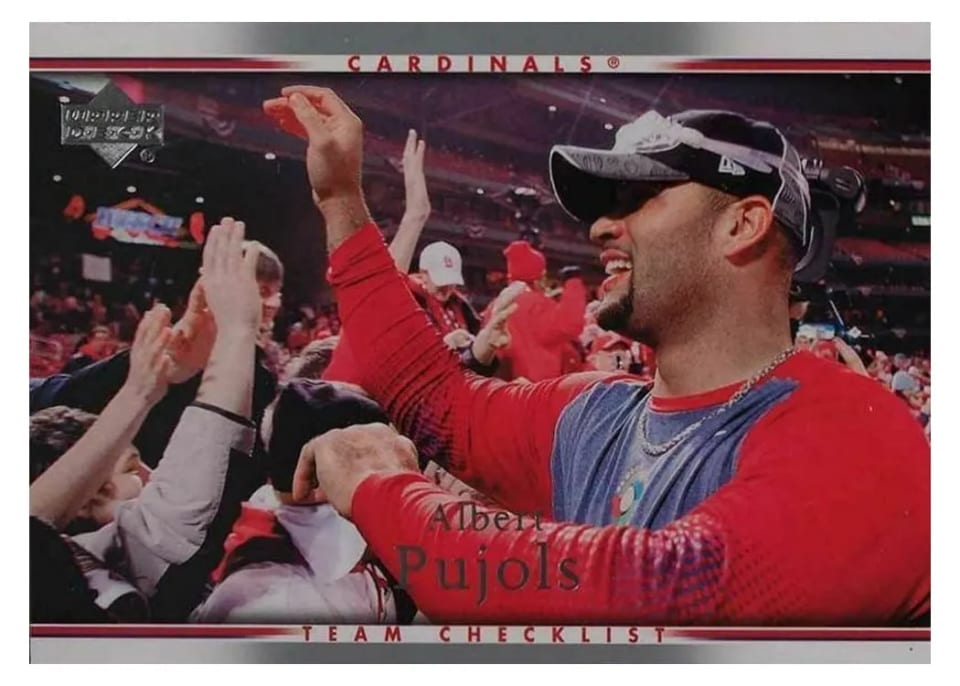 Albert Pujols, 2007 Upper Deck