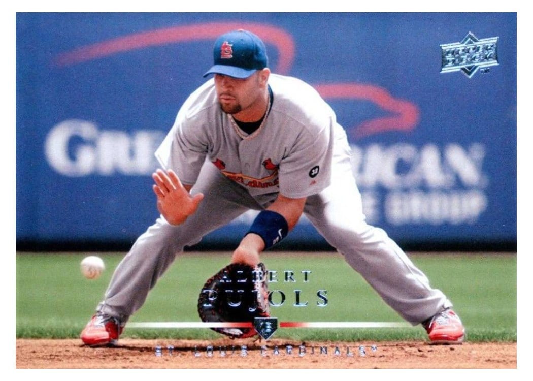 2008 Upper Deck Base Set Albert Pujols #67 card