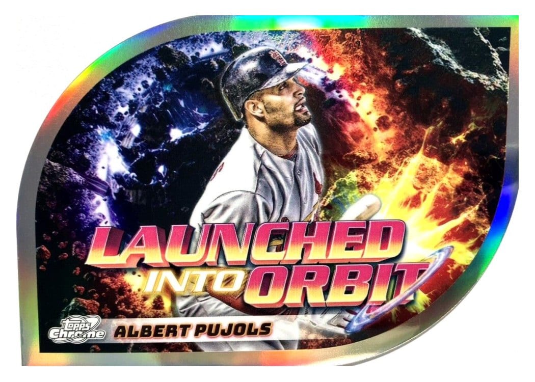 2024 Topps Cosmic Chrome Launched Into Orbit Albert Pujols #LIO-5 card