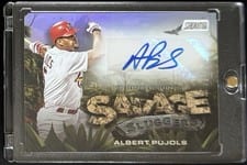 2025 Stadium Club Savage Sluggers Autographs Albert Pujols #SS-AP