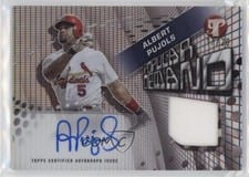 2025 Topps Pristine Popular Demand Autograph Relics Albert Pujols #PPDAR-AP card