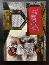 2025 Topps Tier One Top Shelf Relics Albert Pujols #TSR-AP card