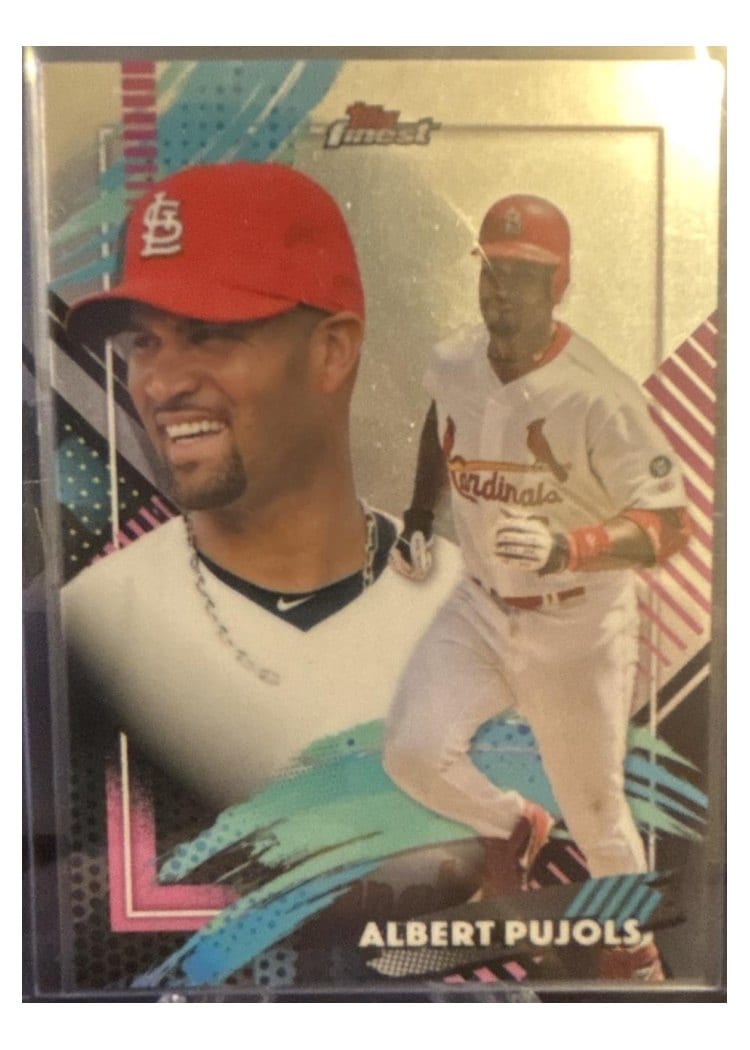 2026 Topps Finest Albert Pujols #312 card