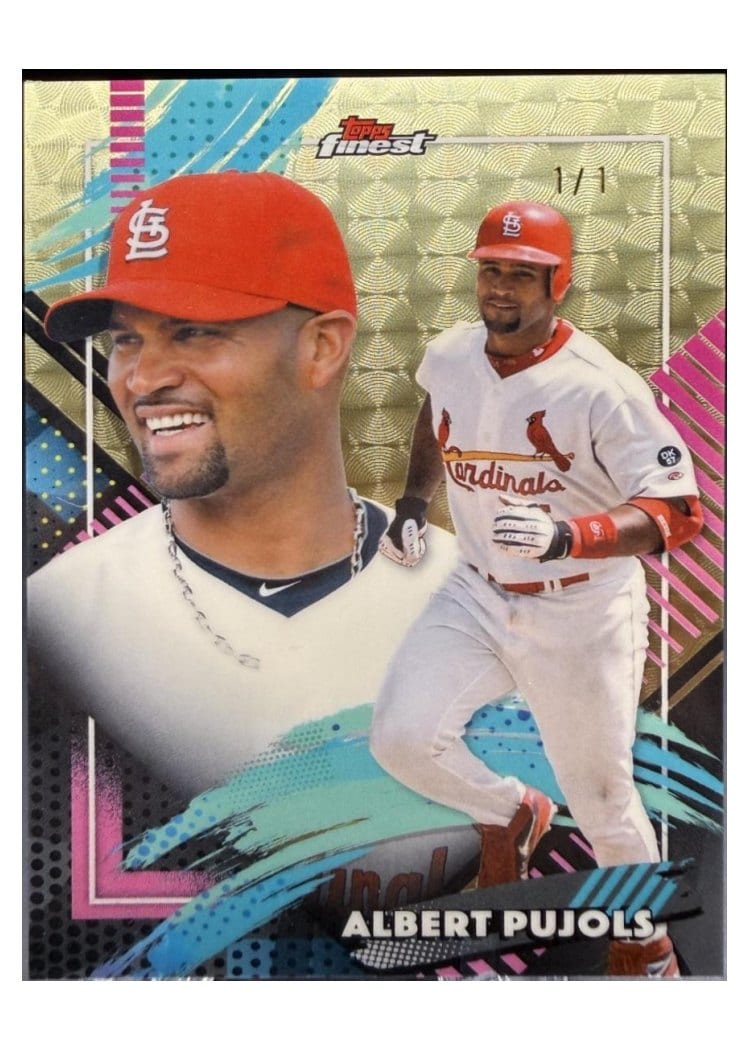 2026 Topps Finest Albert Pujols #312 card