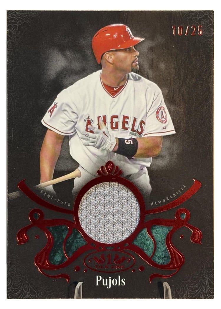 2026 Topps Tier One Shadow Relics Albert Pujols #SR-AP card