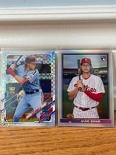 2021 Topps Chrome Alec Bohm #119 card