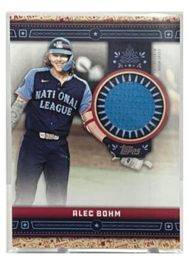 2024 Topps Update All-Star Stitches Relics Alec Bohm #ASR-AB card